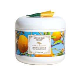 Camille Beckman Glycerine Hand Therapy Cream, Citrus Grove Scent, 8 Ounce