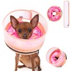Inflatable Dog Cone Collar with Enhanced Anti-Licking, Soft Neck Donut