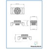TMS Resilient Sound Clips, Sound Insulation Clips for Resilient channel