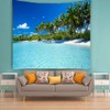 YISURE Ocean Tapestry Wall Hanging Sea Beach 108 x 80