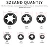 340 Pcs Starlock Washers, Internal Tooth Quick Speed Locking Washers,