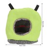 Warm Bird Hammock Round Foldable Soft Plush Winter Bird Swing