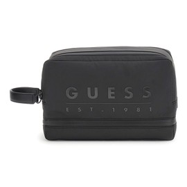 GUESS Sandrio Beauty Case with Double Zip Black