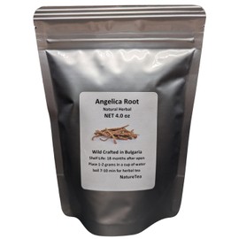 Angelica Root -Angelica archangelica Dried Root Cut by Nature Tea (02 oz)