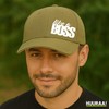 Huuraa Cappy Hat Like a Boss Saying Gift Like a
