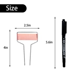 Wehhbtye Wehhbtye 40 PCS Metal Plant Label Stakes - Copper Metal Plant Tags,High Copper Plate Metal Plant Labels,Copper Plant Tags with 1 Maker Pen for Flowers, Vegetables, Seedlings, Seed,etc