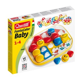 Quercetti - FantaColor Baby Basic - Steckspiel, Farbspiel