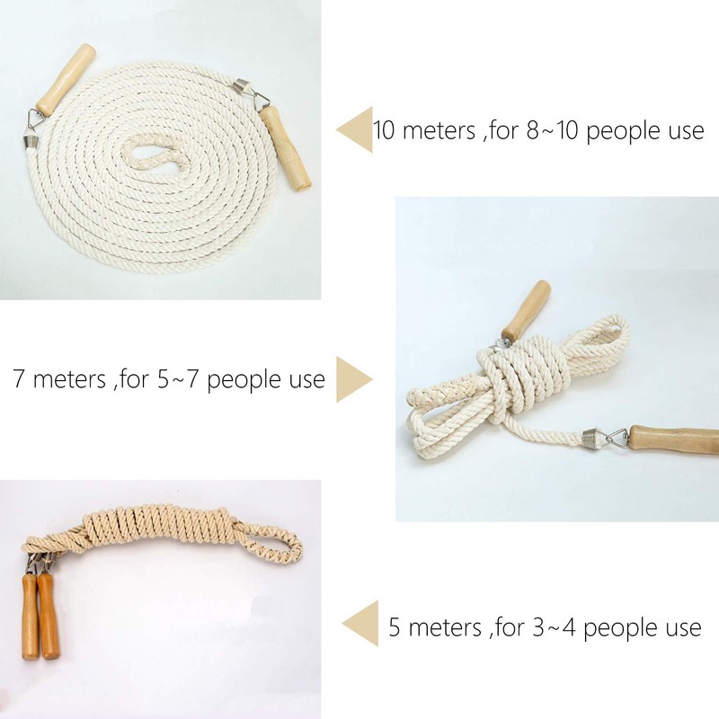 (10 m/32.8ft long jump ropes) - Leadfan Double Dutch Jump