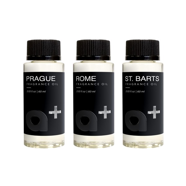 Aromar+ Fragrance Oil – Signature Set – Prague, Rome &