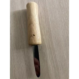 Unbranded WOOD HANDLE OYSTER KNIFE/NO GUARD