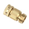 Set of Brass Garden Hose Expandable Stretch Fittings Tap Adaptors