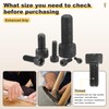 METALLIXITY Socket Head Cap Screws(M6-1x100mm)10Pcs, Carbon Steel Allen Socket Drive