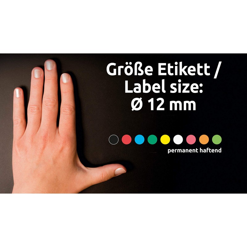 Avery Zweckform 3147 Marking dots White 5 Blatt, 270 Etiketten
