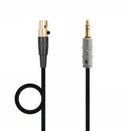 Headphone Cable for ipovoq k240 k702 k712 pro k701 q701 K240s k240mk2 k271 K141 K171 hdj 2000 Headphone Cable 2M Mini XLR 3.5mm Pure Copper Plug Headphone Cable (2M)