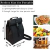 ZM-YOUTOO Insulated Foldable Lunch Bag With Ajustable Strap- Lightweight Portable