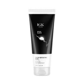 IGK Color Depositing Mask Pitch Black - Smoky Gray 180ml