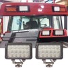 JASLITE 2PACK 6.3IN 45W Led Work Lights 12v/24v 4500LM 6500K