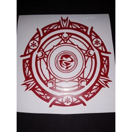House of Gremory Seal Symbol Rias High School DxD Sticker Vinyl Decal Waterproof