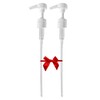2-Pack Liter 33.8 oz Shampoo Conditioner Pump Dispenser | Fits
