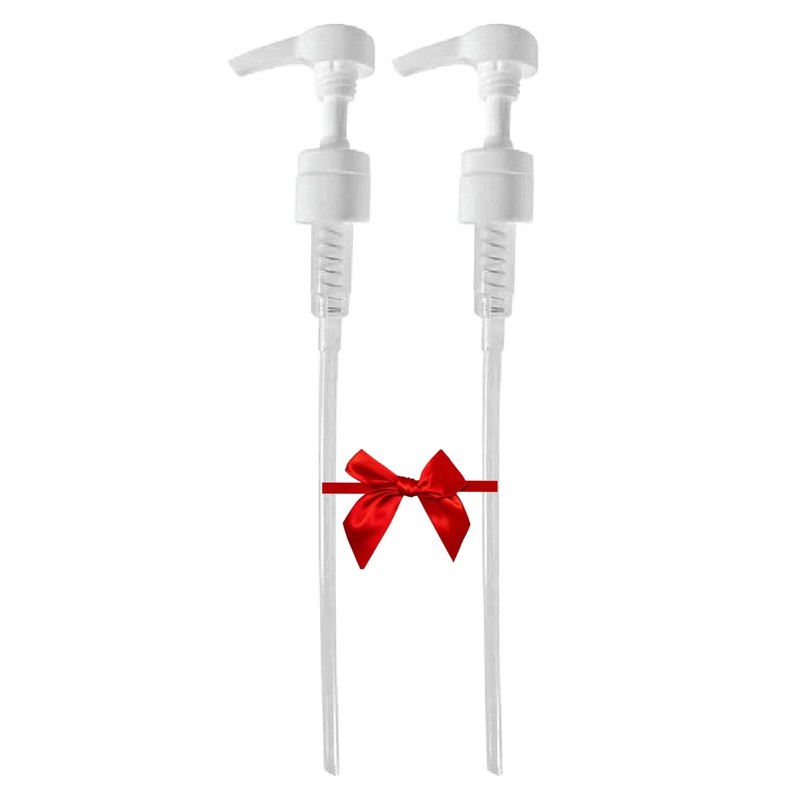 2-Pack Liter 33.8 oz Shampoo Conditioner Pump Dispenser | Fits