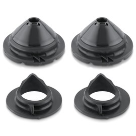 AUTOKAY 52748-SNA-A02 Rear Upper and Lower Coil Spring Insulator Fit for Honda Civic 2006 2007 2008 2009 2010 2011