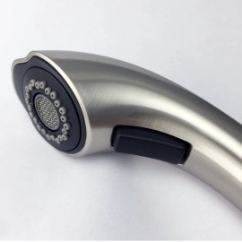 Faucet Fits Dura Faucet RV Kitchen Pull Out Sprayer Head Replacement Brushed Nickle