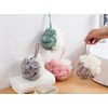 TIKA 4 Pcs Bath Loofah Sponge Set - Gentle Back