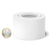 SMOL Extra flat Surface Mounted Spotlight Without Bulb Swivels in