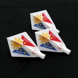 TERO Flight System (LOURENCE"THE GUNNER" ILAGAN EDITION) AK4 Dart Flight Diamond Shape, Set of 3