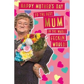 MRS BROWNS BOYS Mother's Day Card Mum Mothers Day Card