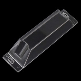 RDEXP Transparent Rectangle Range Hood Oil Collection Grease Cup with Hook 15.5x3.8cm