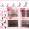 MOTIBACK Wimpern Extensions Set, 30D 40D 50D 60D 80D 100D