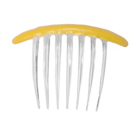 Caravan Caravan french twist comb made in france decorated with epoxy in nature tone sun
