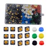 HUAZIZ Momentary Tactile Push Button, Micro Momentary Push Button Switches
