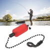 3PCS Fishing Alarm Chain Tools Iron Acrylic Portable Fishing Bobbins