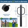 Fence Post Driver, 20LBS Fence Post Driver with Handle, 2.7
