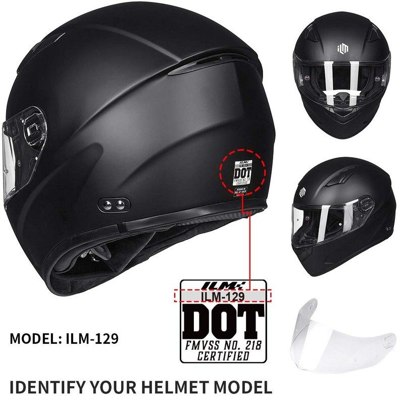 ILM Clear Shield Visor Pinlock Pins for Model-129 Motorcycle Snowmobile