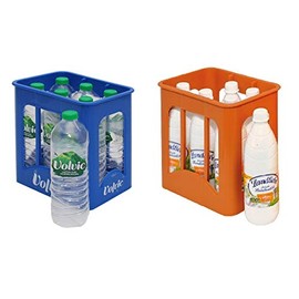 Christian Tanner 0072.6 Drinks Set Consisting of 6 Volvic Boxes and 6 Landliebe Milk Crates