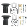 Anxingo 2Pcs Carburetor Repair Kits Diaphragm Replacement for Yamaha XVS1100
