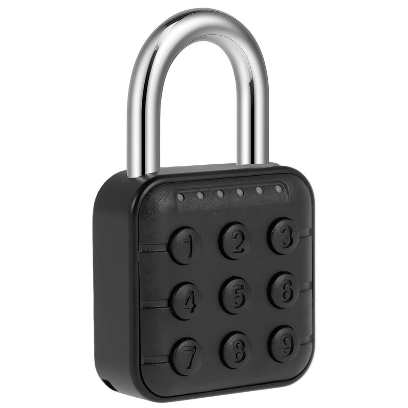 ​​​​​Combination Lock 6 Digit Password Combo Locker Lock, Aluminum Alloy