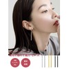 FOCALOOK Women's Stainless Steel Hypoallergenic Hook Earrings, Ring Earrings, Popular,