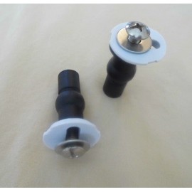NUFLUSH Toilet Seat Blind Hole Expanding Rubber Fixings Expanding Rubber Top Fix Nuts Sc