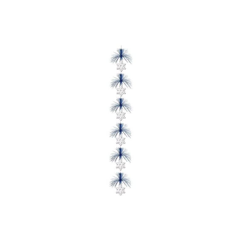 Snowflake Firework Stringer Party Accessory (1 count) (1/Pkg)