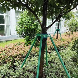 BESPORTBLE Tree Support Hoop Tree Stakes Kit Tree Stake Kit for Young Tree Fixing Tree Landscape Tree Holder Tree Supportive Rack Tree Holding Fixator Tree Fixator Iron Tree Stand Heavy