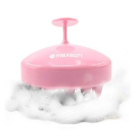 Maxsoft Hair Scalp Massager Shampoo Brush, Scalp Care Brush (Pink)