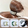 VONJUMA Pack of 3 Women's Hair Clips Metal Rhinestone Hair