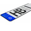 L & P Car Design License Plate, 52 cm x
