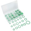 225pcs Car Air Conditioner Seal Ring Kit 18‑Compartment AC O