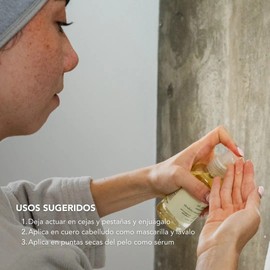 Aceite De Ricino, Para Cejas Y Cabello  Marea Skin  125 Ml