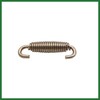 Motoforti 10pcs Silver Tone Motorcycle Exhaust Pipe Muffler Springs Swivel